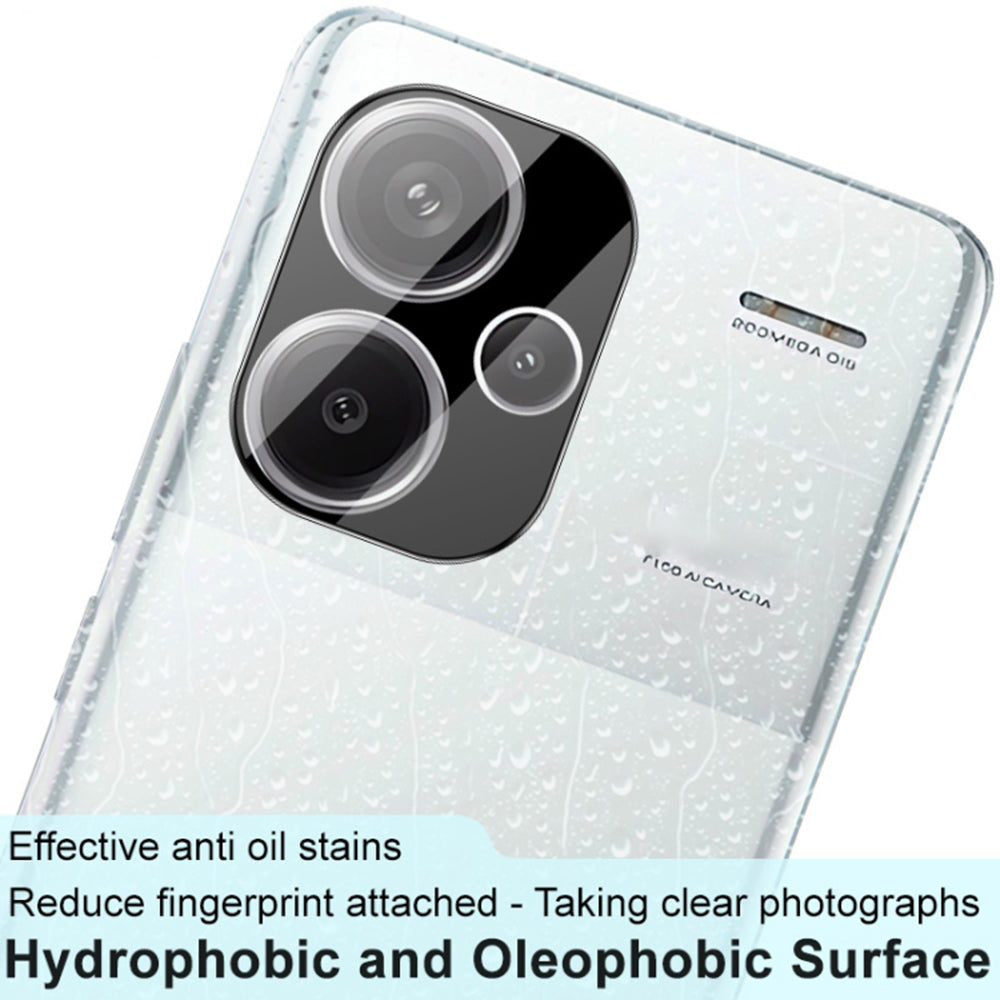Pellicola protettiva per fotocamera posteriore Techsuit per Xiaomi Redmi Note 13 Pro+, Vetro temperato, Nero