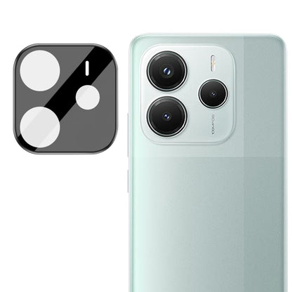 Pellicola protettiva per fotocamera posteriore Techsuit per Xiaomi Redmi Note 14 5G, vetro temperato, nero
