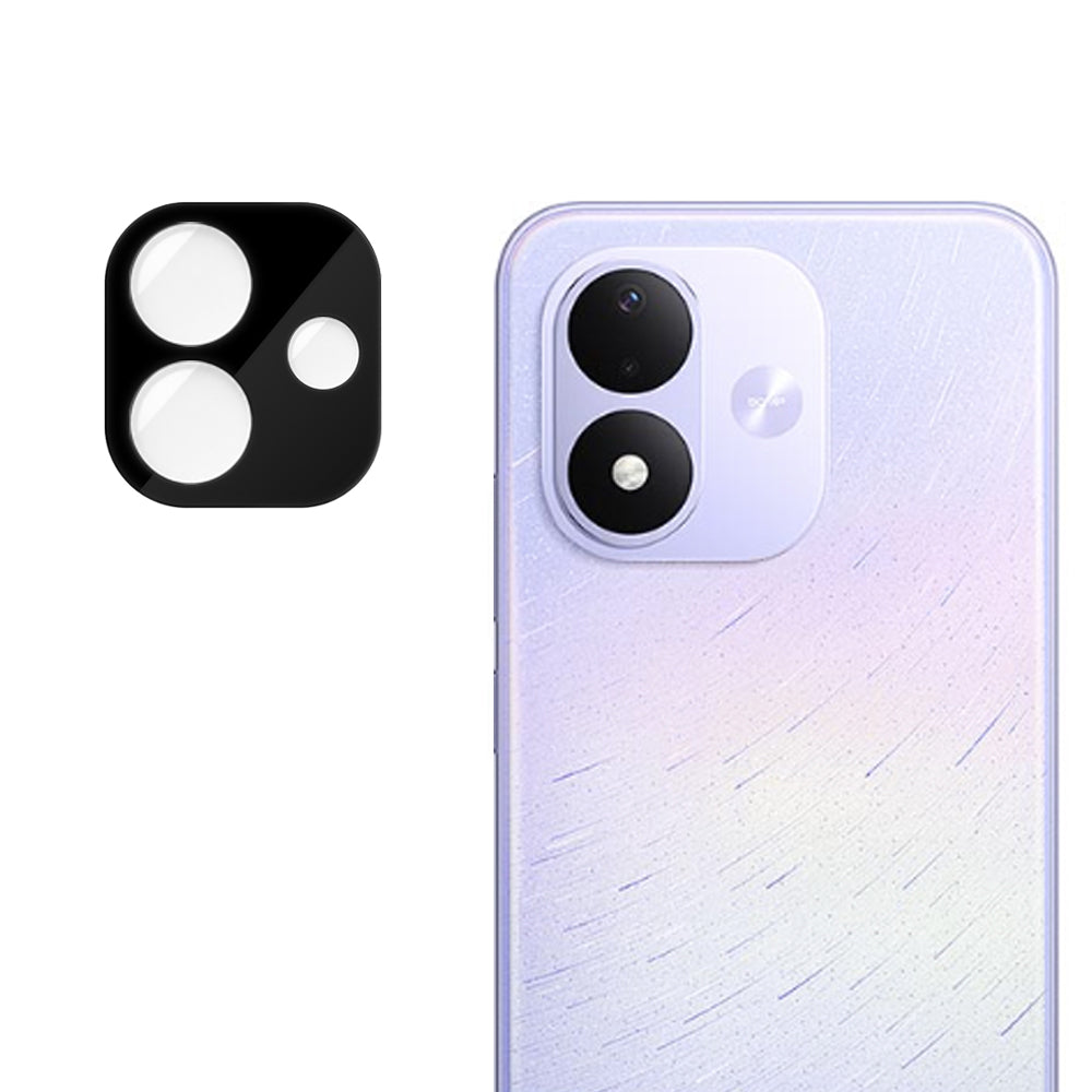 Techsuit Rear Camera Protector for Xiaomi Redmi Note 17 4G / Note 17 5G, Tempered Glass, Black