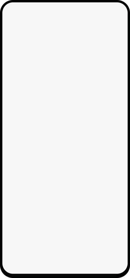 Pellicola protettiva per schermo OEM per Samsung Galaxy A55 5G A556, Vetro temperato, Full Glue, 6D, Nero