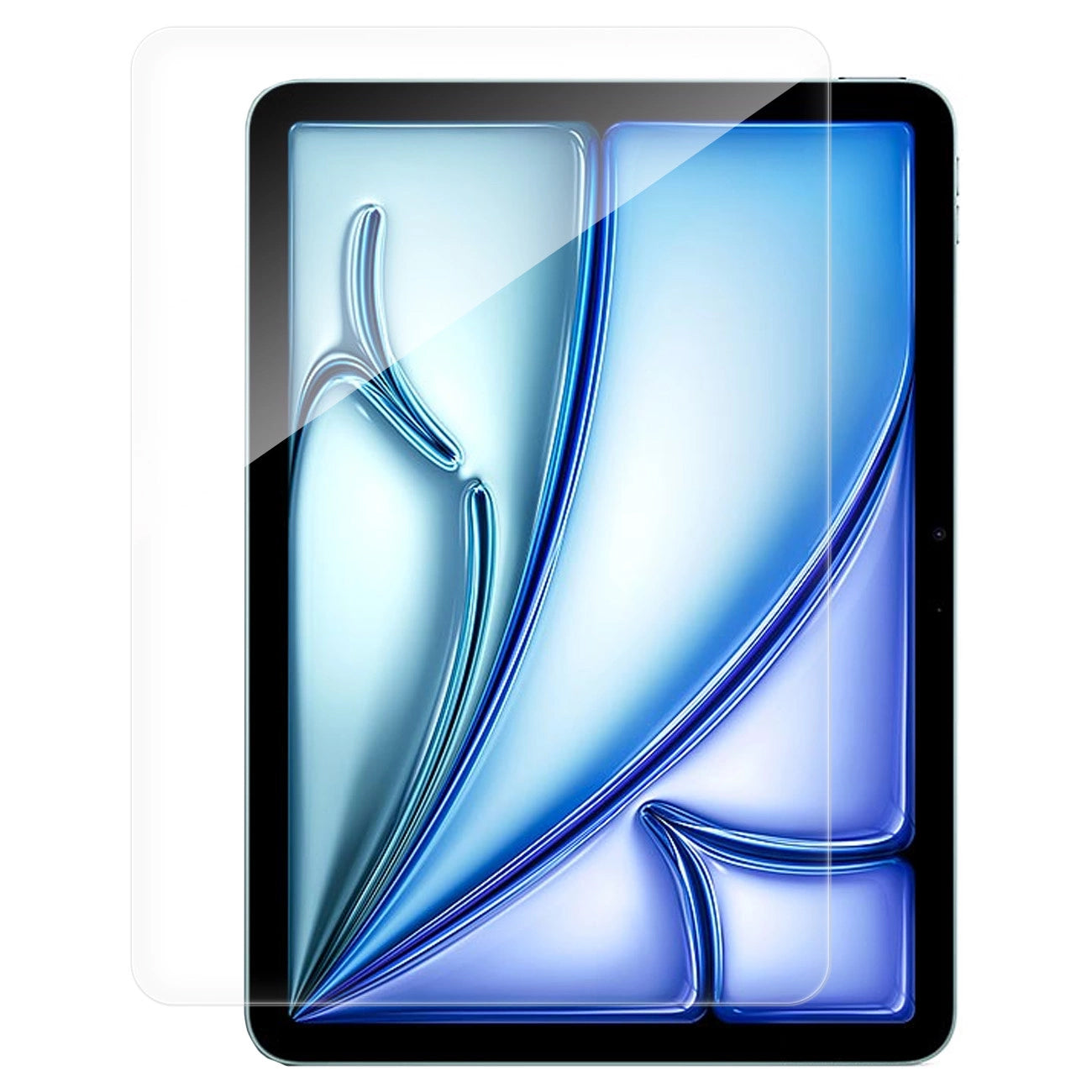 Pellicola protettiva per schermo WZK per Apple iPad Air 11 (2026) / Air 11 (2025), Vetro temperato, Full Glue