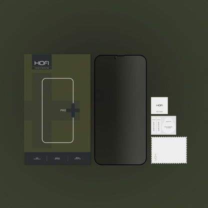 Pellicola protettiva per schermo Privacy HOFI PRO+ per Apple iPhone 14 Plus / 13 Pro Max, Vetro Temperato, Full Glue