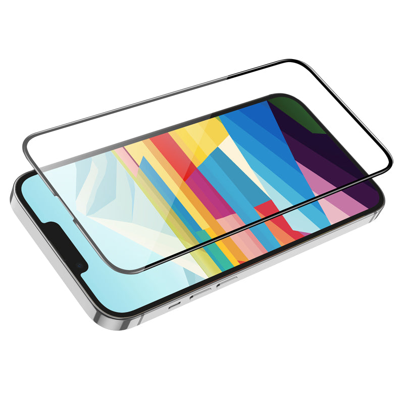 Pellicola Protettiva Schermo HOCO G16 per Apple iPhone 16 / 15, Vetro Temperato, Full Glue, 5D, Nera
