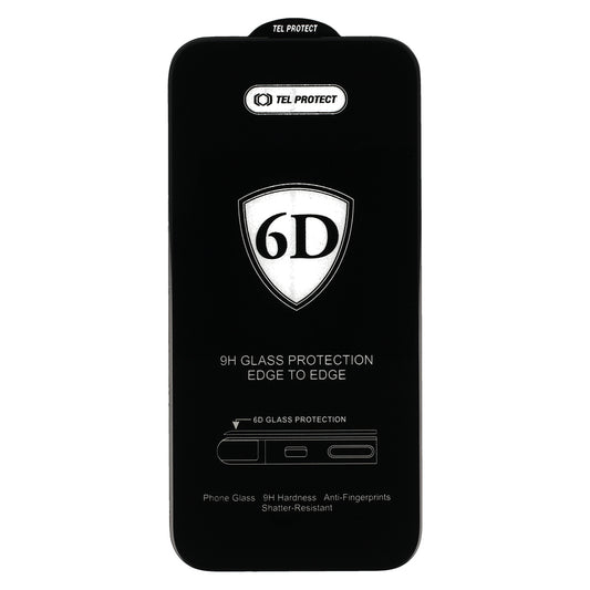 Pellicola protettiva per schermo OEM per Samsung Galaxy S26 Plus S947, Vetro temperato, Colla completa, 6D, Nera