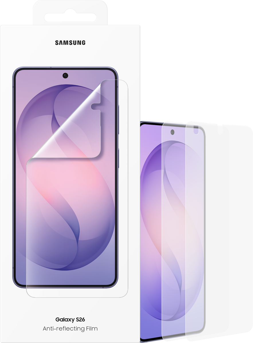 Pellicola protettiva Schermo Anti-riflesso per Samsung Galaxy S26 S942, Plastica, Set 2 pezzi EF-US942CTEGWW