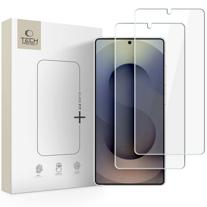 Pellicola protettiva per schermo Tech-Protect FIT+ per Samsung Galaxy S26 Ultra S948, Vetro temperato, Full Glue, Set 2 pezzi