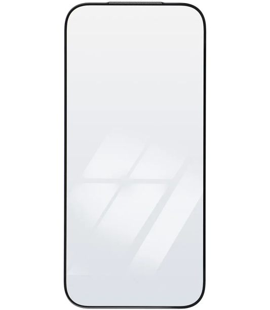 OEM Ultra Strong 45KG Screen Protector for Apple iPhone 16 Pro Max, Tempered Glass, Full Glue, 2.5D, Black