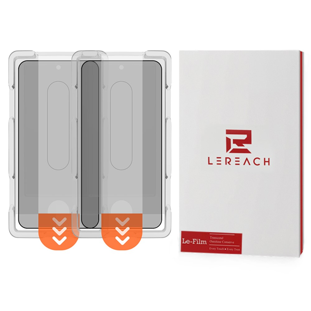 Pellicola protettiva per schermo Privacy Lereach per Xiaomi 17T Pro, Vetro Temperato, Full Glue, Set 2 pezzi
