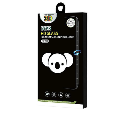 Pellicola protettiva per schermo Bear HD per Samsung Galaxy A37 5G / A56 A566 / A36 A366, Vetro temperato, Full Glue, Nero