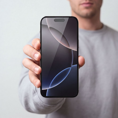 Tech-Protect OneTouch Screen Protector for Apple iPhone 18 Pro / 17 Pro, Tempered Glass, Full Glue, Set of 2 pieces, Transparent