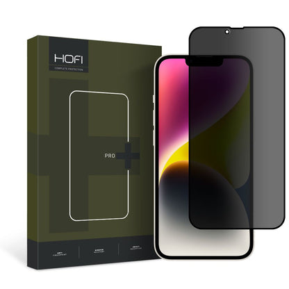 Pellicola protettiva per schermo Privacy HOFI PRO+ per Apple iPhone 14 Plus / 13 Pro Max, Vetro Temperato, Full Glue