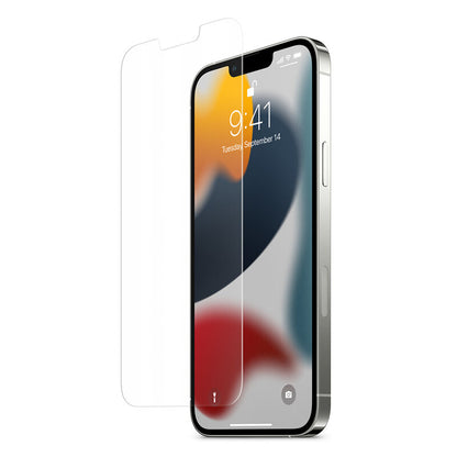 Pellicola Protettiva Schermo Spigen GlastR EZ FIT per Apple iPhone 17e / 16e / 14 / 13 Pro, Vetro Temperato, Full Glue, Set 2 pezzi AGL03385
