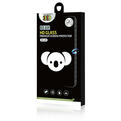 Pellicola protettiva per schermo Bear HD per Samsung Galaxy S24 Ultra S928, Vetro temperato, Full Glue, Nero