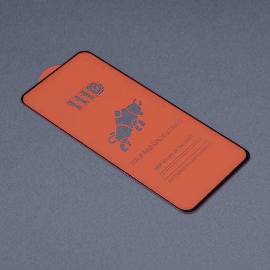 Pellicola protettiva per schermo Techsuit per OnePlus Nord 2T / Nord CE 5G / Nord 2 5G, Vetro temperato, Full Glue, 111D, Nero