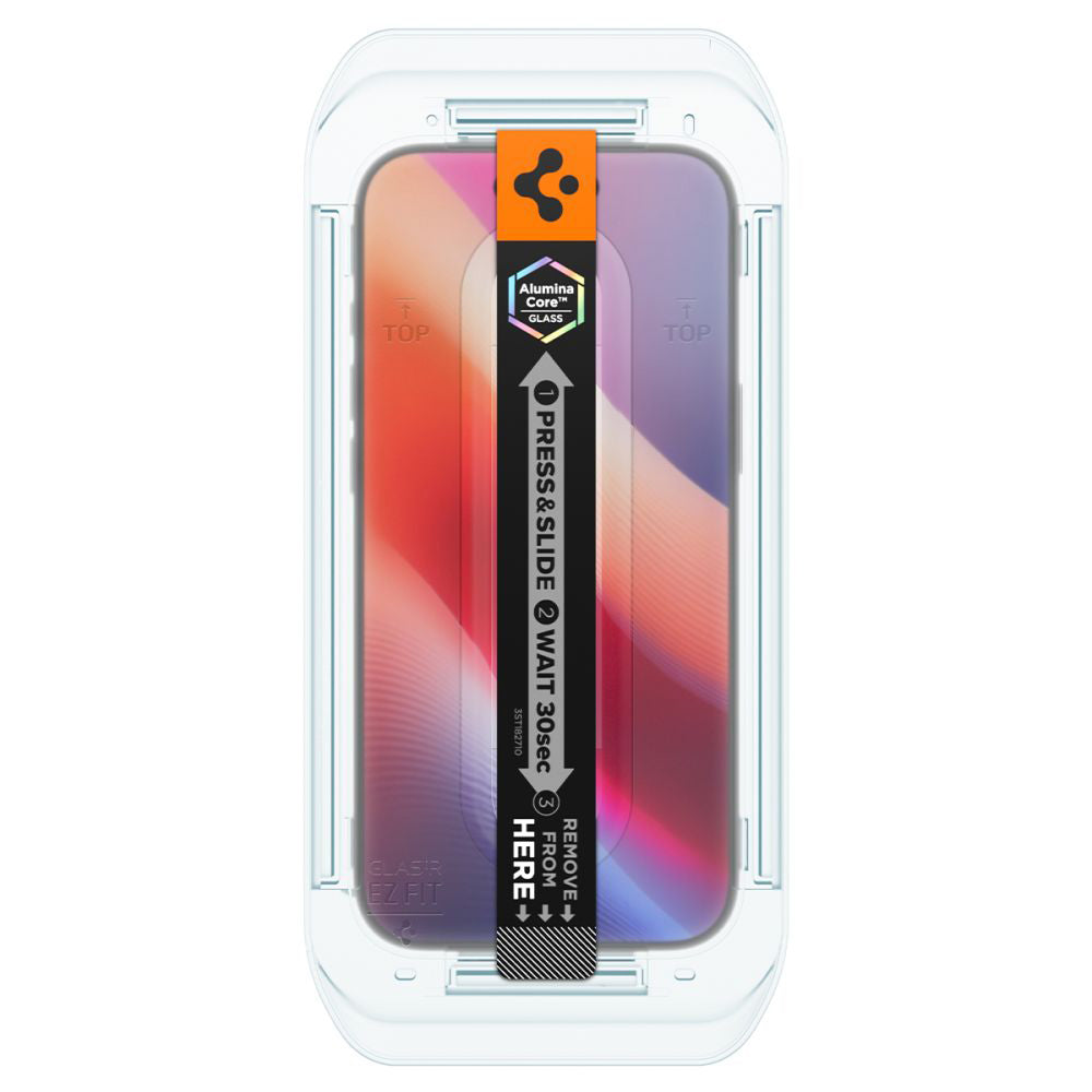 Pellicola Protettiva Privacy Spigen GlastR EZ FIT per Apple iPhone 17 Air, Vetro Temperato, Full Glue, Set 2 pezzi