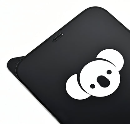 Pellicola protettiva per schermo Bear HD per Apple iPhone 14 Pro Max, Vetro temperato, Full Glue, Nero
