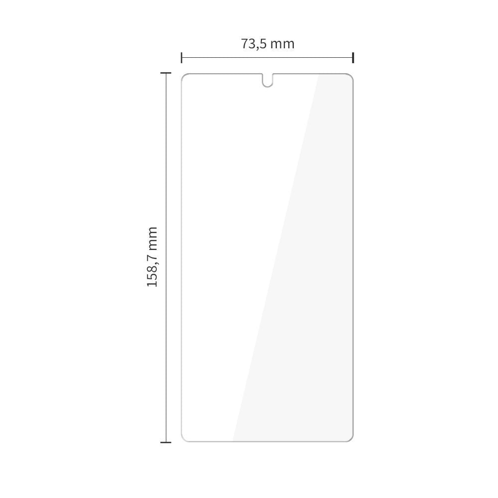 Pellicola Protettiva Schermo Tech-Protect per Samsung Galaxy S25 Ultra S938, Vetro Temperato, Full Glue, Set 10 pezzi