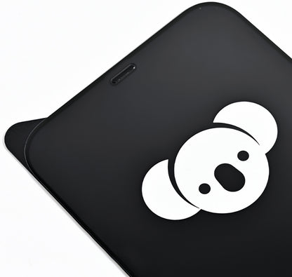 Pellicola protettiva per schermo Bear HD per Apple iPhone 17 Air, Vetro temperato, Full Glue, Nero