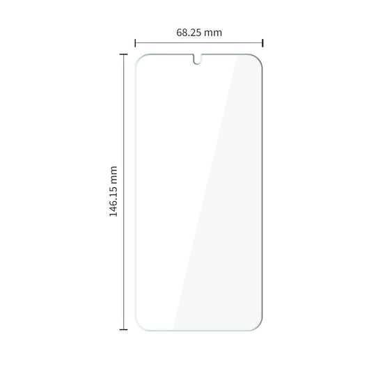 Pellicola Protettiva Schermo Tech-Protect per Samsung Galaxy S25 S931 / S24 S921, Vetro Temperato, Full Glue, Set 10 pezzi