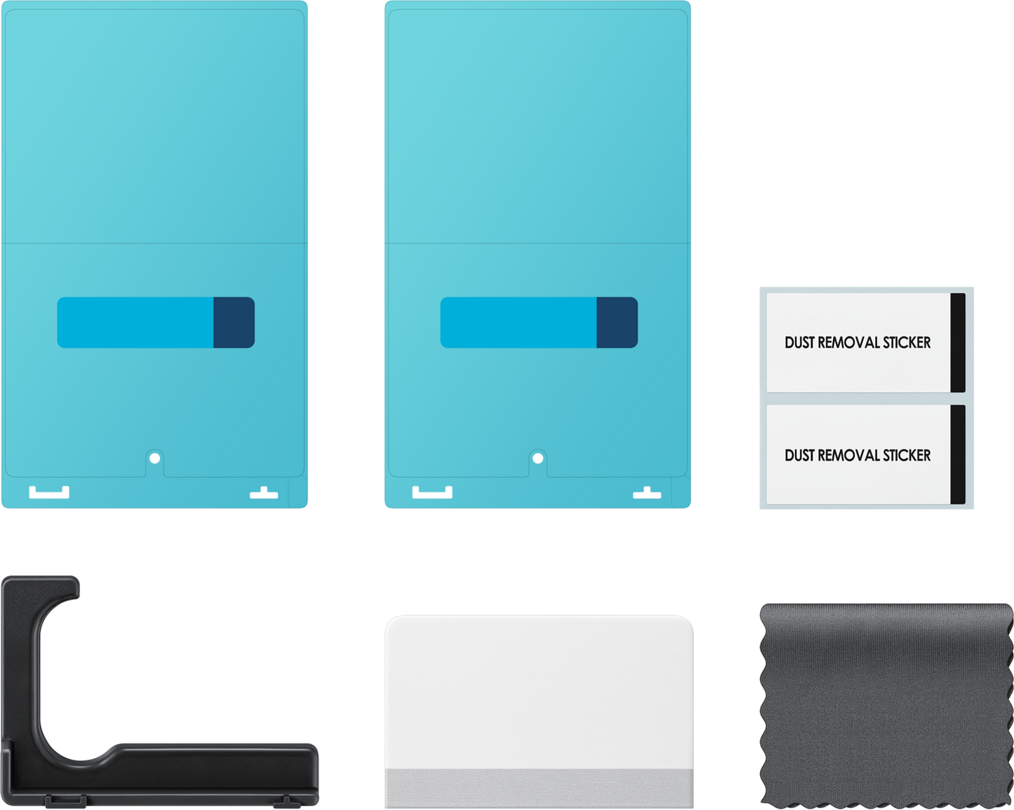 Anti-reflective Outer Screen Protective Film for Samsung Galaxy Z Fold8 F971, Plastic, Set of 2 pieces EF-UF971CTEGWW