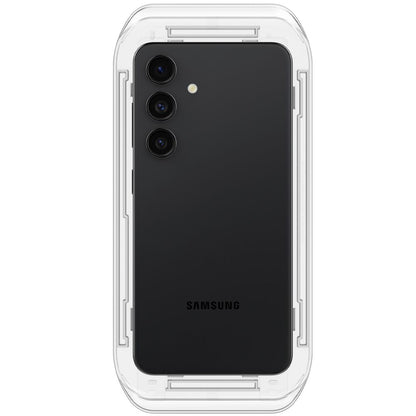 Pellicola Protettiva Schermo Spigen GlastR EZ FIT per Samsung Galaxy S25+ S936 / S24+ S926, Vetro Temperato, Full Glue, Set 2 pezzi AGL07432