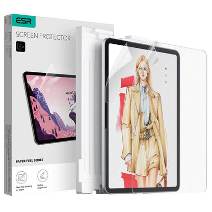 Pellicola protettiva per schermo opaca ESR Paper Feel per Apple iPad Pro 11 (2025) / iPad Pro 11 (2024), plastica, set da 2 pezzi