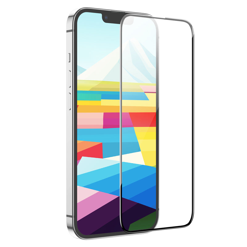 Pellicola Protettiva Schermo HOCO G16 per Apple iPhone 16 / 15, Vetro Temperato, Full Glue, 5D, Nera