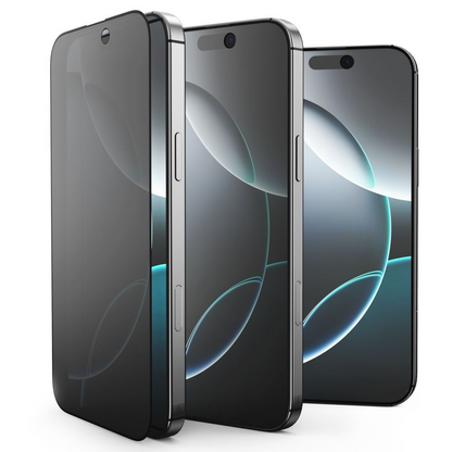 Privacy Tech-Protect Spy+ Screen Protector for Apple iPhone 17 Pro Max / 16 Pro Max, Tempered Glass, Full Glue, Set of 2 pieces