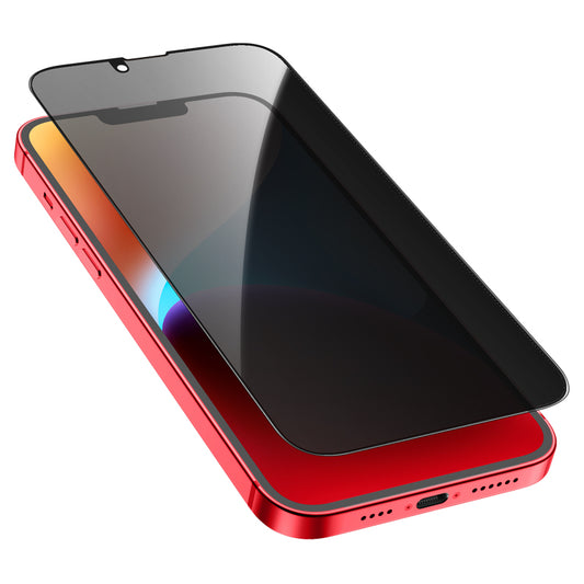 Pellicola Protettiva Schermo Privacy HOCO G15 per Apple iPhone 12 Pro Max, Vetro Temperato, Full Glue, 5D