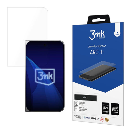 Pellicola protettiva per schermo esterno 3MK ARC+ per Apple iPhone Duo, plastica
