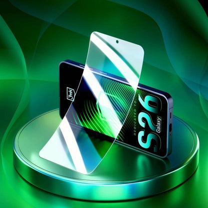 Pellicola Protettiva Schermo 3MK FlexibleGlass per Samsung Galaxy S26 S942, Vetro Flessibile, Full Glue, Trasparente