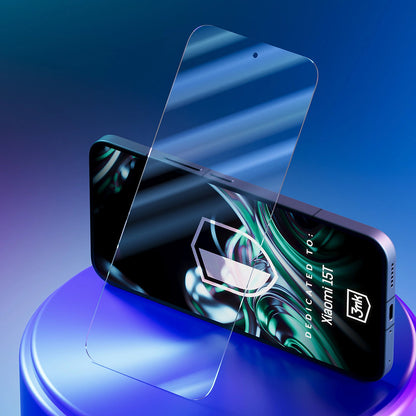 Pellicola Protettiva Schermo 3MK FlexibleGlass per Xiaomi 15T, Vetro Flessibile, Full Glue