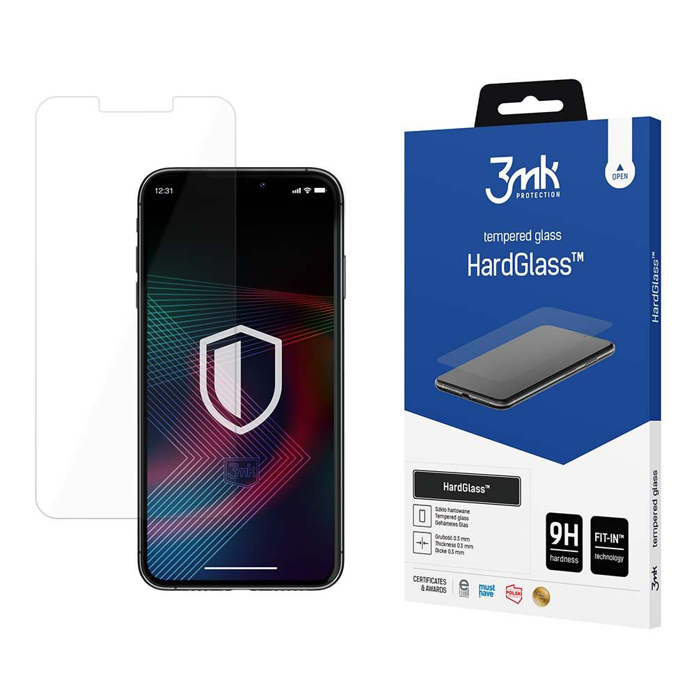Pellicola protettiva per schermo 3MK HardGlass per Honor 400 Lite, Vetro temperato, Full Glue