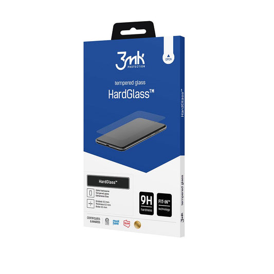 Pellicola Protettiva Schermo 3MK HardGlass per Samsung Galaxy A14 A145 / A14 5G A146, Vetro Temperato, Full Glue