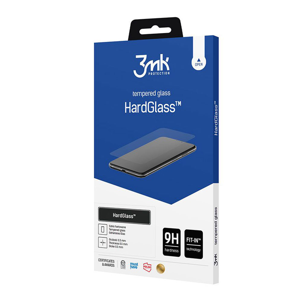 Pellicola Protettiva Schermo 3MK HardGlass per Samsung Galaxy S26 Ultra S948, Vetro Temperato, Full Glue