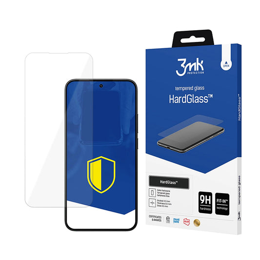 3MK HardGlass Screen Protector for Xiaomi 15T, Tempered Glass, Full Glue