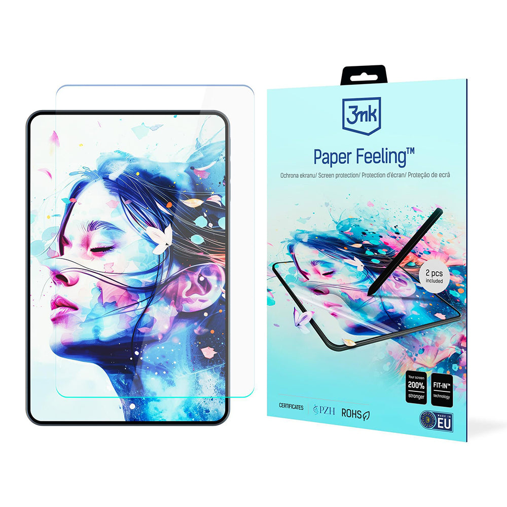 Pellicola protettiva per schermo 3MK Paper Feeling per Apple iPad Air 11 (2026) / Air 11 (2025), Plastica, Set 2 pezzi