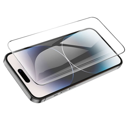 Pellicola Protettiva Schermo HOCO per Apple iPhone 14 Pro Max, Vetro Temperato, Full Glue, Set 25 pezzi, Nera