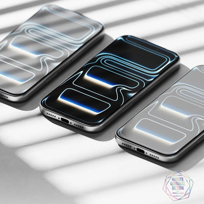 Pellicola Protettiva per Schermo Ringke Easy Slide AR per Apple iPhone 17 Pro, Vetro Temperato, Full Glue, 2.5D, Nera