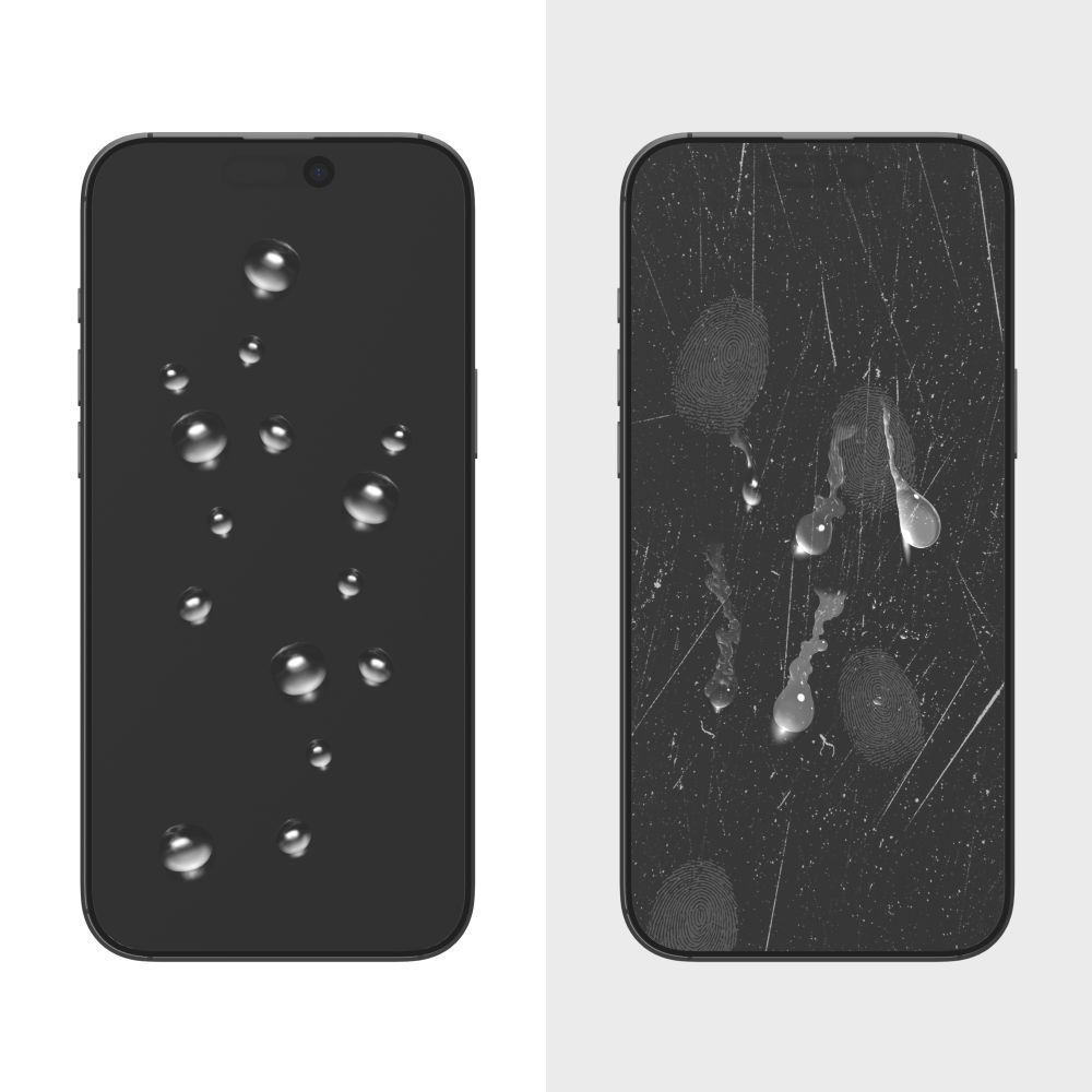 Pellicola protettiva per schermo Tech-Protect FIT+ per Motorola Moto G77 / G67, Vetro temperato, Full Glue, Set 2 pezzi, 2.5D, Nero