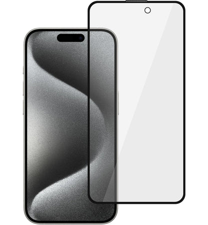 Pellicola protettiva per schermo Privacy Tel Protect 10X Plus Titanium per Apple iPhone 17 / 16 Pro, Vetro Temperato, Full Glue