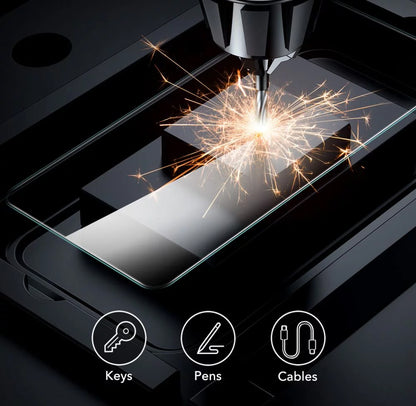 Pellicola protettiva schermo ESR per Samsung Galaxy S25 Ultra S938, Vetro Temperato, Full Glue, Set 2 pezzi