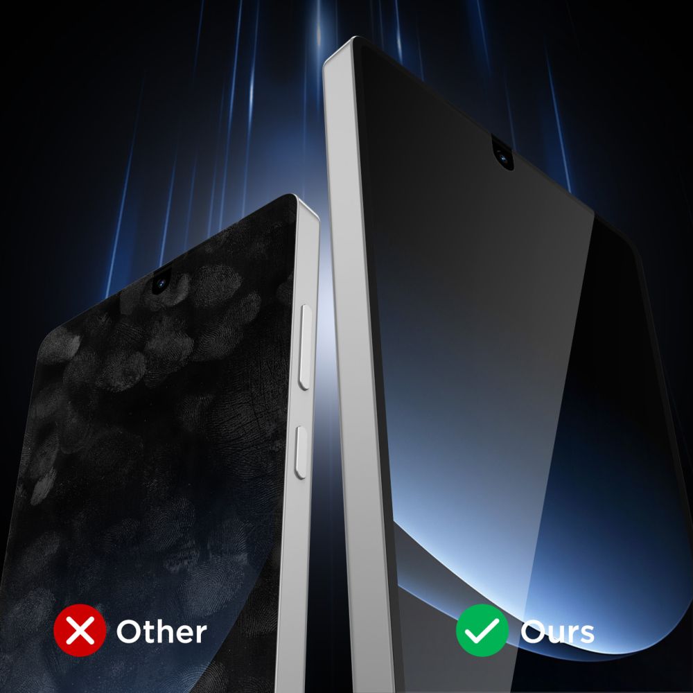 Pellicola Protettiva Schermo Tech-Protect per Samsung Galaxy S26 S942, Vetro Temperato, Full Glue, Set 10 pezzi