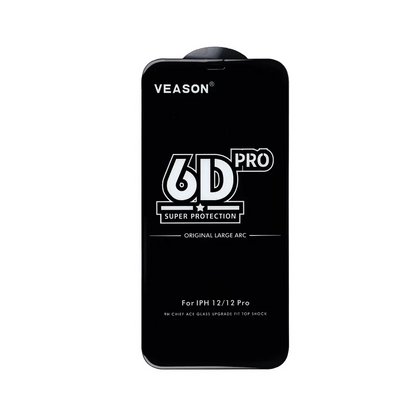 Pellicola protettiva per schermo Veason PRO per Samsung Galaxy A56 A566 / A36 A366, Vetro temperato, Full Glue, 6D, Nero