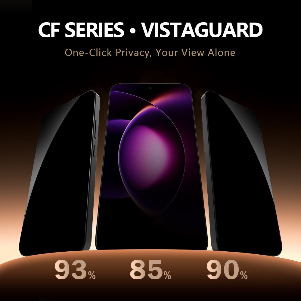 Pellicola protettiva per schermo Privacy Lereach per Xiaomi 17T Pro, Vetro Temperato, Full Glue, Set 2 pezzi