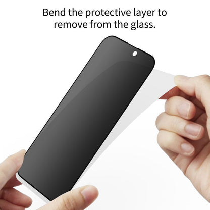 Pellicola protettiva per schermo Privacy Tech-Protect Spy+ per Samsung Galaxy S26 S942, Vetro Temperato, Full Glue, Set 2 pezzi