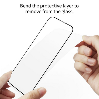 Pellicola protettiva per schermo Tech-Protect FIT+ per Motorola Moto G77 / G67, Vetro temperato, Full Glue, Set 2 pezzi, 2.5D, Nero