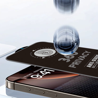 Pellicola protettiva per schermo Privacy OEM 360 per Samsung Galaxy A37 5G, Vetro temperato, Full Glue