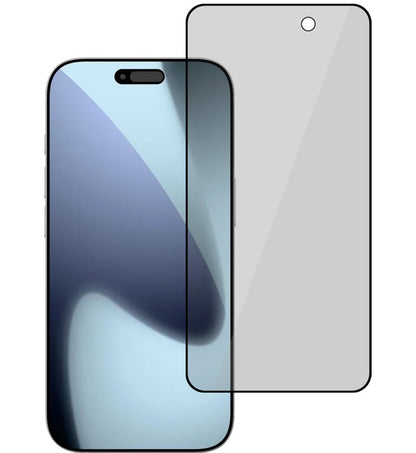 Pellicola protettiva Privacy Tel Protect 10X Plus Titanium per Apple iPhone 17 Pro Max, Vetro temperato, Full Glue