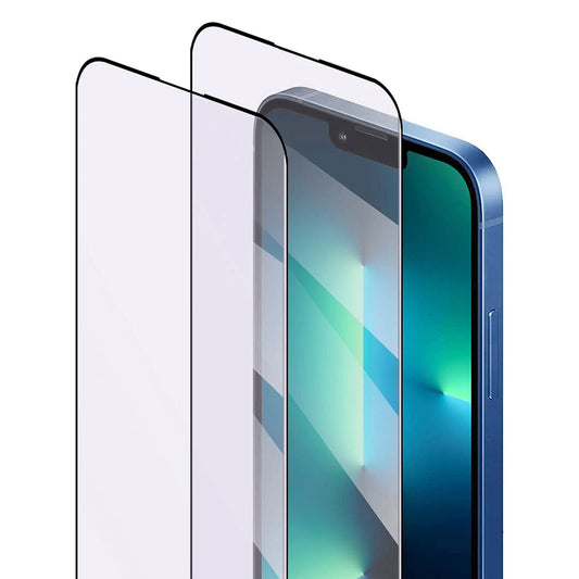 Pellicola Protettiva Schermo Anti Blue Light Anank 5X Rinforzata per Apple iPhone 17 Air, Vetro Temperato, Full Glue, 2.5D, Nera